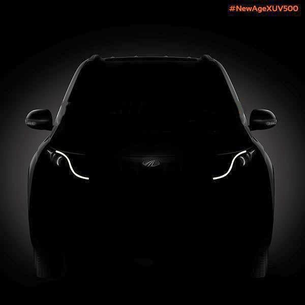 Mahindra XUV facelift teaser