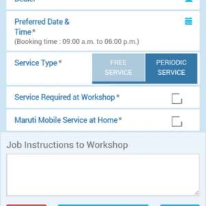 Maruti Care App Service