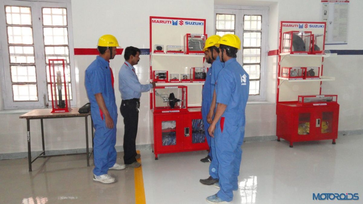 Maruti Suzuki training at ITI