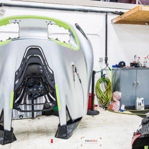 Mclaren P body shell