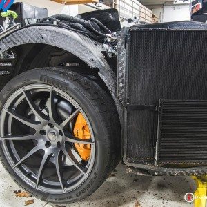 Mclaren P rear wheel