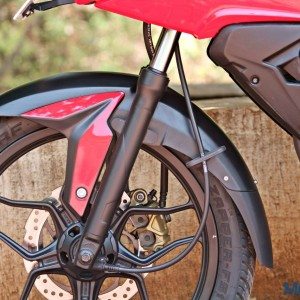 New Bajaj Pulsar AS AS Review AS Details Front Fender