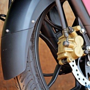 New Bajaj Pulsar AS AS Review AS Details Front Fender