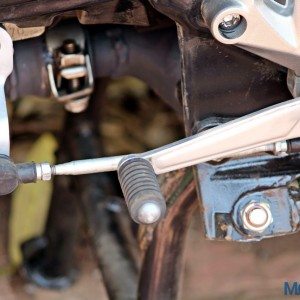 New Bajaj Pulsar AS AS Review AS Details Gear Lever