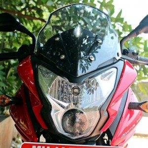 New Bajaj Pulsar AS AS Review AS Details Headlight