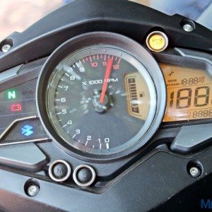 New Bajaj Pulsar AS AS Review AS Details Instrument Cluster