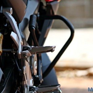 New Bajaj Pulsar AS AS Review AS Details Passenger Footpegs