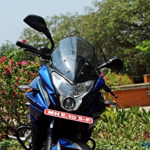 New Bajaj Pulsar AS AS Review AS Details Front