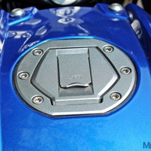 New Bajaj Pulsar AS AS Review AS Details Fuel Tank Lid