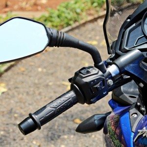 New Bajaj Pulsar AS AS Review AS Details Handlebar Assembly