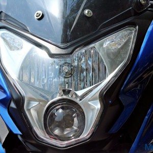 New Bajaj Pulsar AS AS Review AS Details Headlight