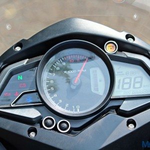 New Bajaj Pulsar AS AS Review AS Details Instrument Cluster