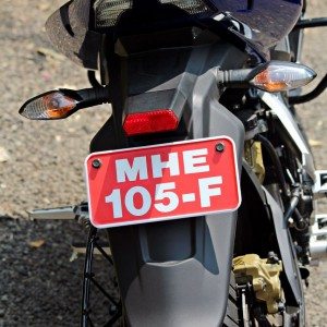 New Bajaj Pulsar AS AS Review AS Details Tail Light Fender