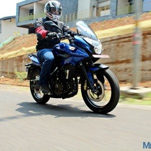 New Bajaj Pulsar AS AS Review Action Shots