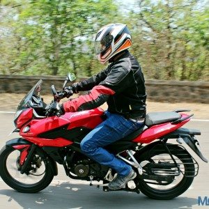 New Bajaj Pulsar AS AS Review Action Shots