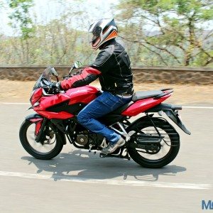 New Bajaj Pulsar AS AS Review Action Shots