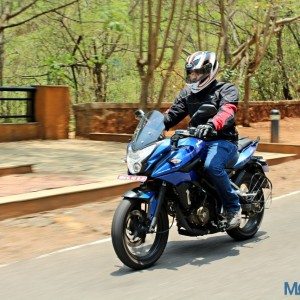 New Bajaj Pulsar AS AS Review Action Shots