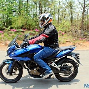 New Bajaj Pulsar AS AS Review Action Shots