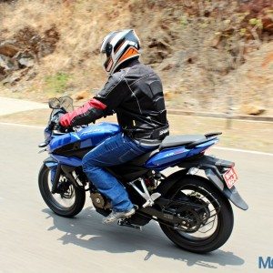 New Bajaj Pulsar AS AS Review Action Shots