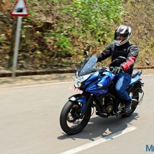 New Bajaj Pulsar AS AS Review Action Shots