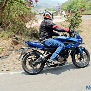 New Bajaj Pulsar AS AS Review Action Shots