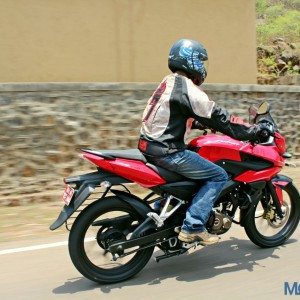 New Bajaj Pulsar AS AS Review Action Shots