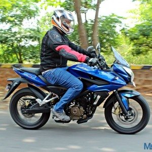 New Bajaj Pulsar AS AS Review Action Shots