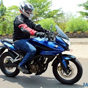 New Bajaj Pulsar AS AS Review Action Shots