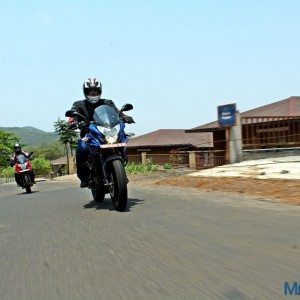 New Bajaj Pulsar AS AS Review Action Shots