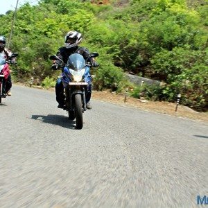 New Bajaj Pulsar AS AS Review Action Shots