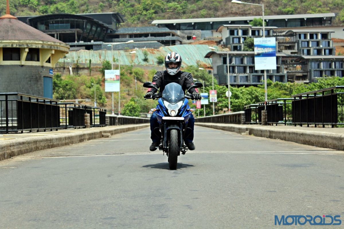 New Bajaj Pulsar AS AS Review Action Shots New