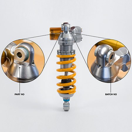 Ohlins help ttx shock absorber