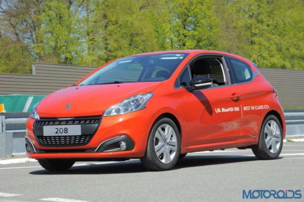 Peugeot 208 with BlueHDi Diesel engine - 1