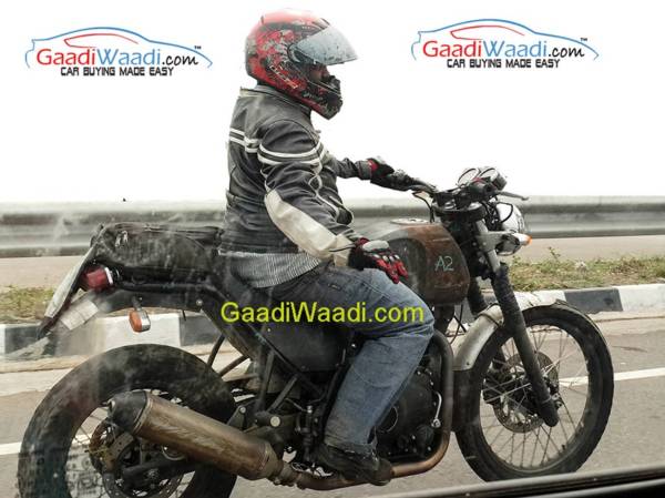 Royal Enfield Himalayan Spied