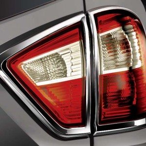 Tail Lamp Chrome Silver CR