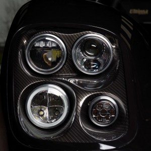 Ultima Evolution headlights