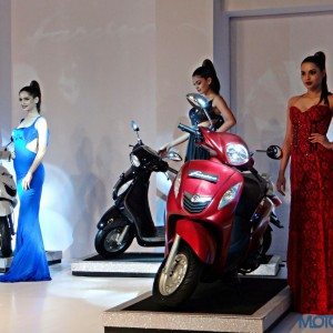 Yamaha Fascino India Launch Event