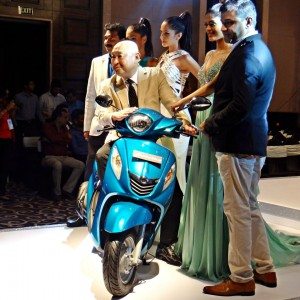 Yamaha Fascino India Launch Event