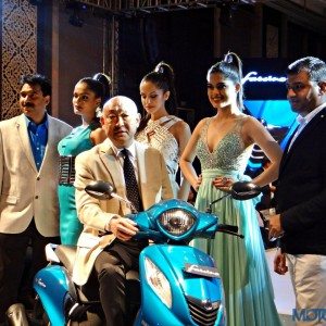 Yamaha Fascino India Launch Event