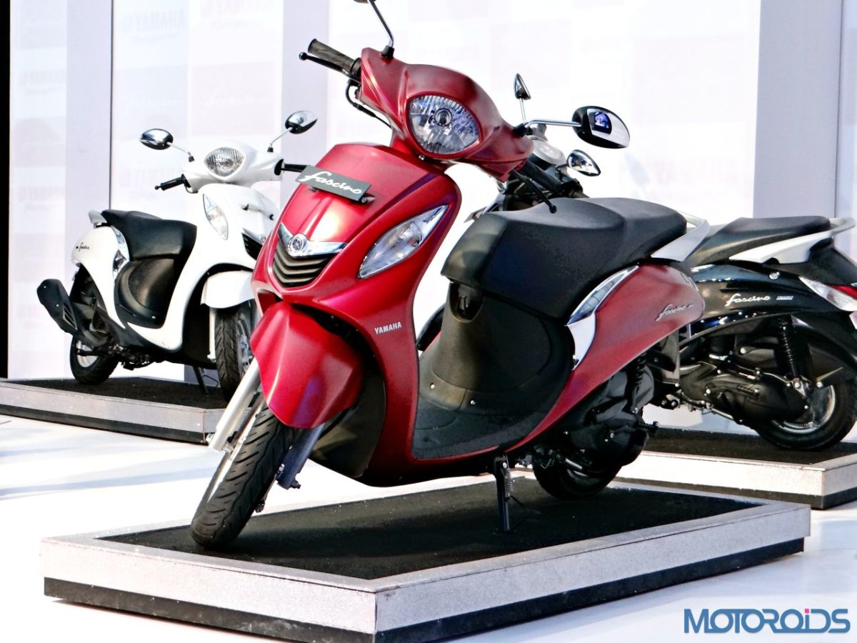 Yamaha Fascino India Launch Event