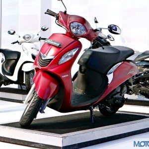 Yamaha Fascino India Launch Event