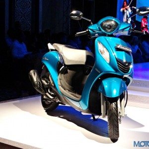 Yamaha Fascino India Launch Event