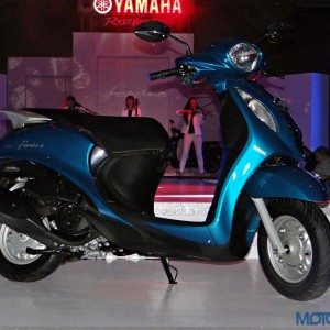 Yamaha Fascino India Launch Event