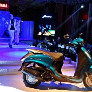 Yamaha Fascino India Launch Event