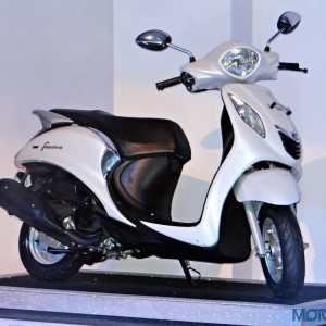 Yamaha Fascino India Launch Event