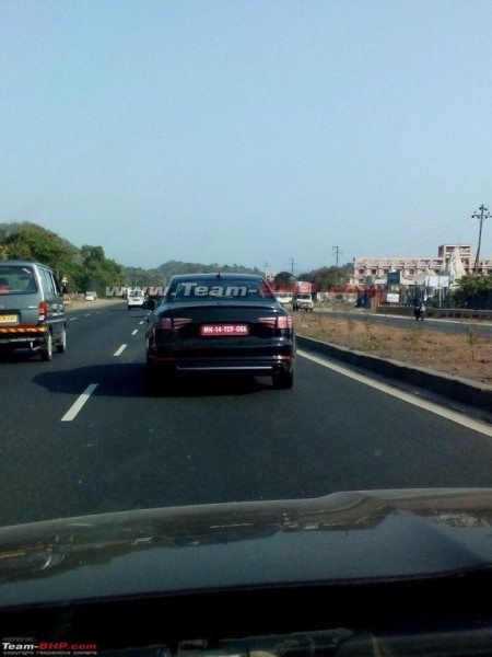 2016 Audi A4 spied rear