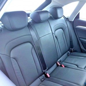 Audi Q  TDI Quattro rear seats