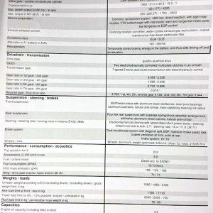 Audi Q  TDI Quattro tech specs and features