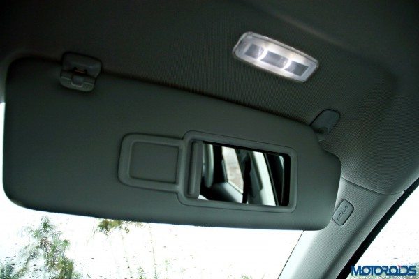 2015 Audi Q3 driver side sun visor(95)