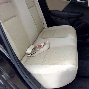 Honda Jazz rear seats